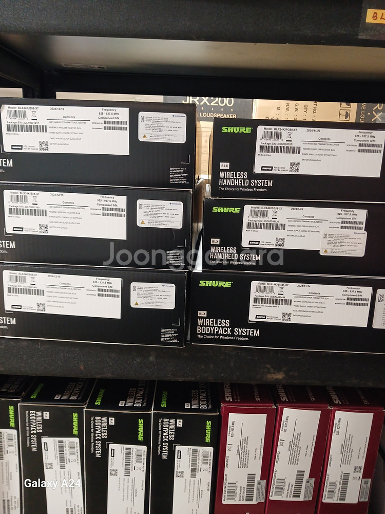 슈어 무선마이크 SLXD24/SM58 판매합니다--0