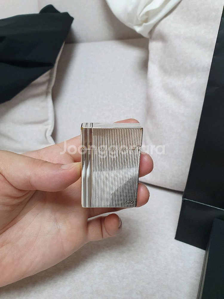 정품 듀퐁라이터 라인2 ca18137 개츠비 실버 듀퐁--1