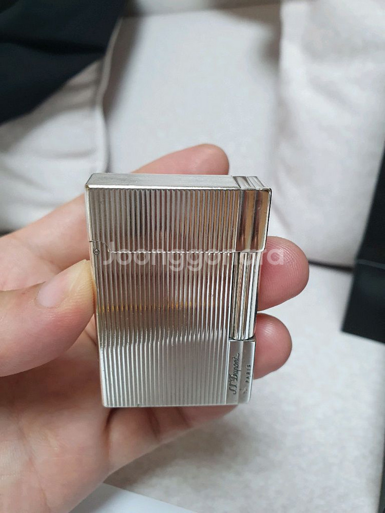 정품 듀퐁라이터 라인2 ca18137 개츠비 실버 듀퐁--0