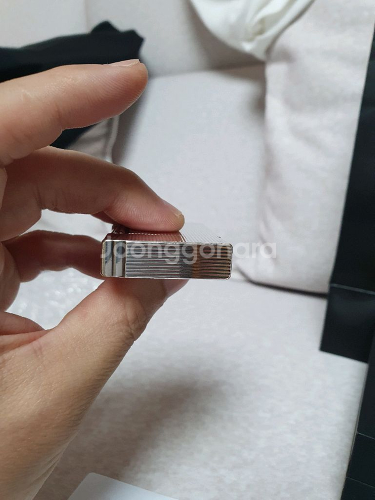 정품 듀퐁라이터 라인2 ca18137 개츠비 실버 듀퐁--5