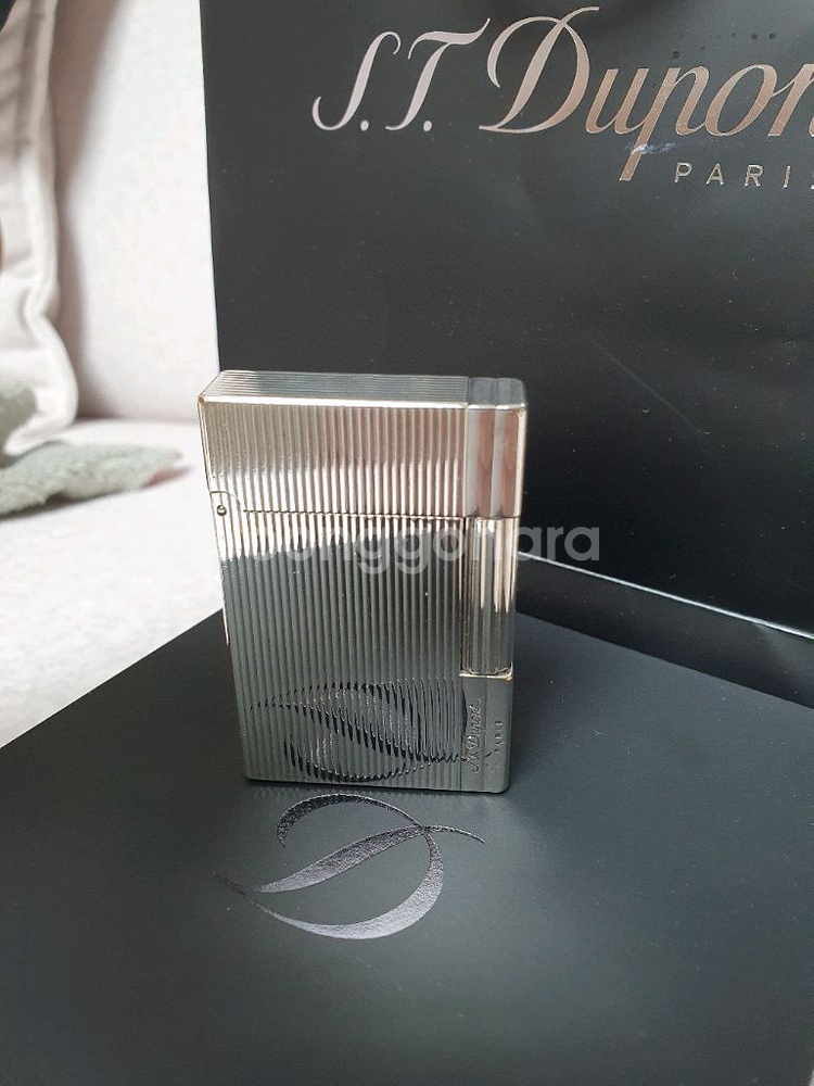 정품 듀퐁라이터 라인2 ca18137 개츠비 실버 듀퐁--7