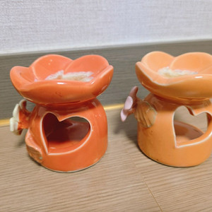 미니 도자기 양초 홀더티라이트 아로마램프 아로마오일버너