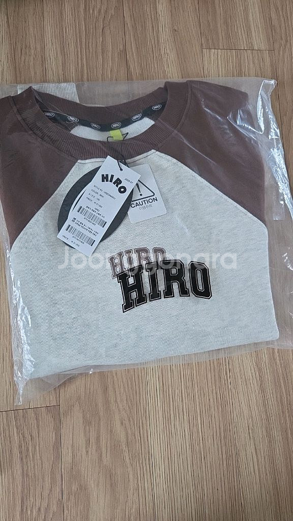 히로 블랭크 레글런 스웨드셔츠150--0