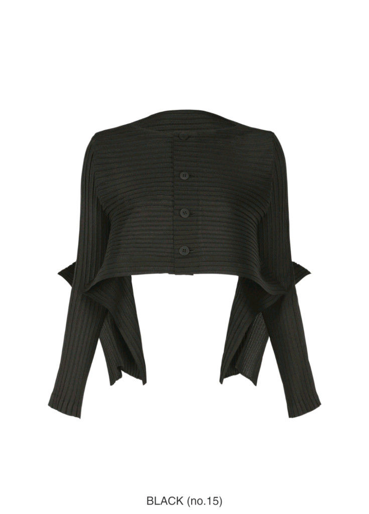 이세이미야케 팬넬 자켓 가디건 , 플리츠플리즈--7