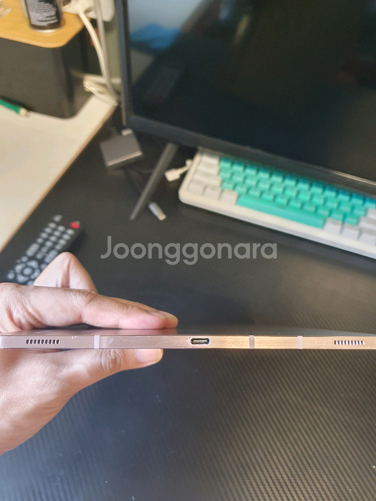 갤럭시탭S7플러스256G,5G, 정품키보드,정품노트뷰--7