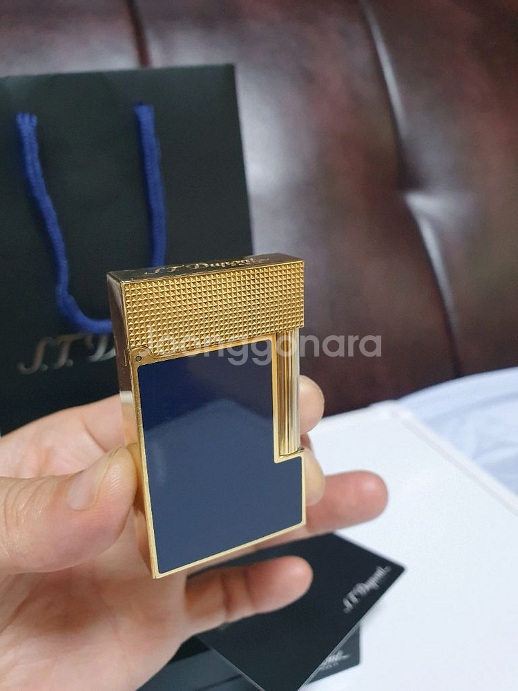 풀세트 듀퐁라이터 뉴 라인2 신형 ca16457 블루--0