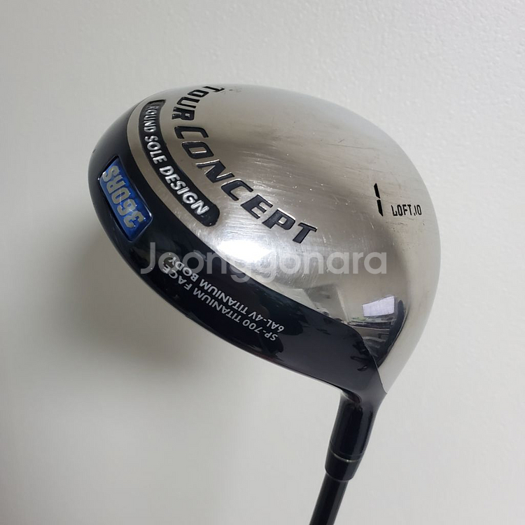 투어컨셉 드라이버 360RS 10도 S 골프채 골프클럽--0