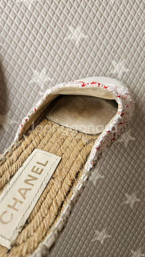 샤넬 트위드뮬 36c--6