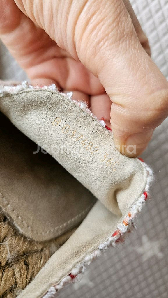 샤넬 트위드뮬 36c--4