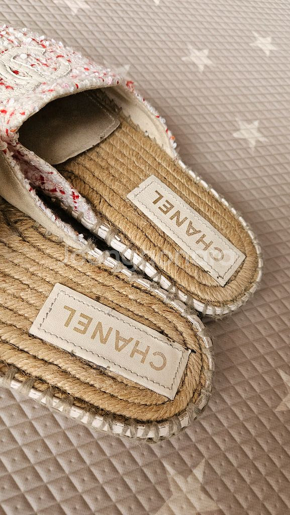 샤넬 트위드뮬 36c--5