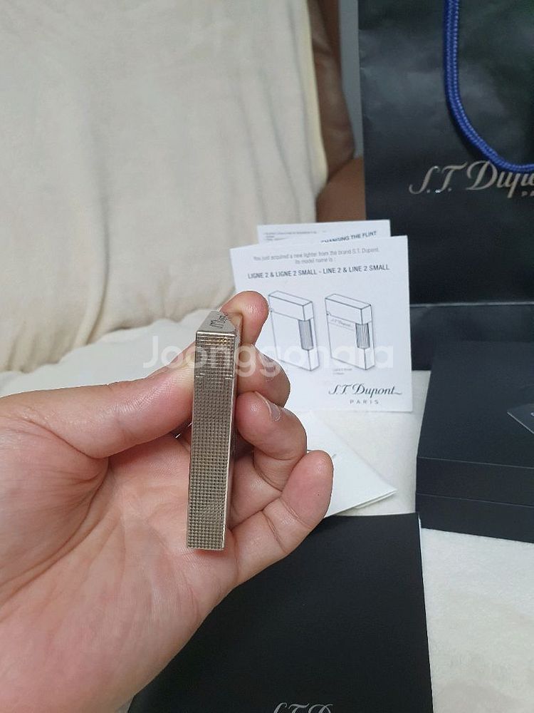 풀세트 듀퐁라이터 뉴 라인2 신형 ca16455 팔라듐--4