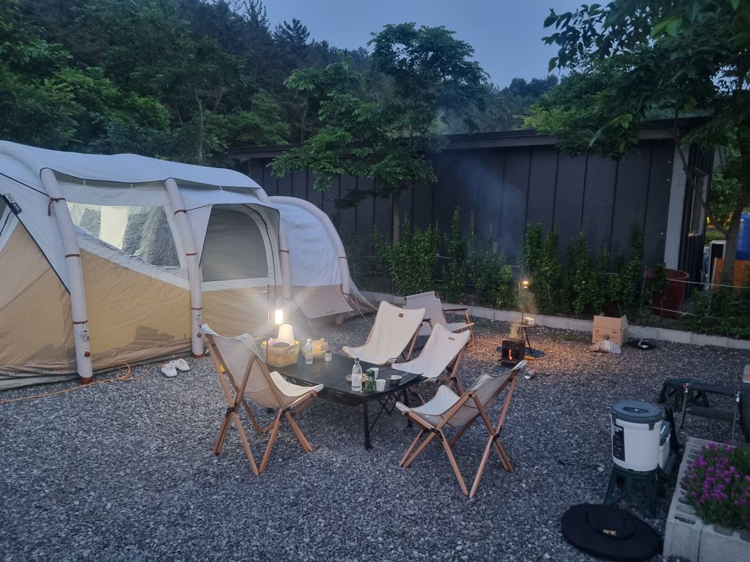 에어텐트, 에어매트, 에어펌프