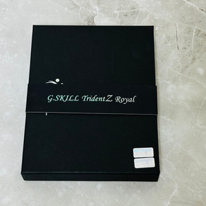 G.skill Tridentz royal 실버 32gb