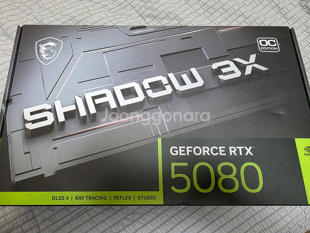 MSI 지포스 RTX5080 쉐도우 3X OC D7--0