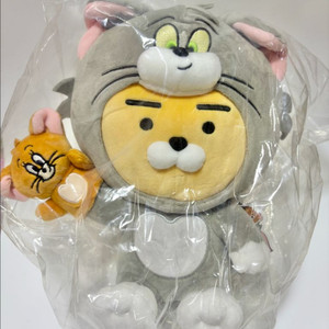 라이언 톰과제리 인형 카카오프렌즈 한정판 춘식이