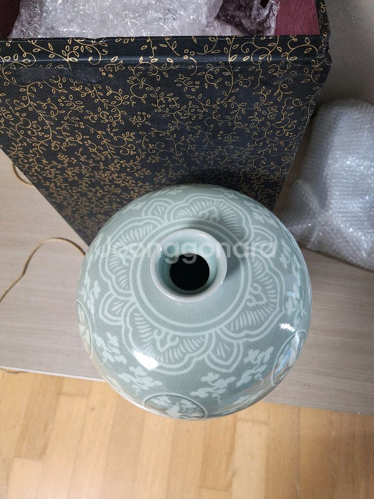 강진 관요 청자 매병 팝니다.--2