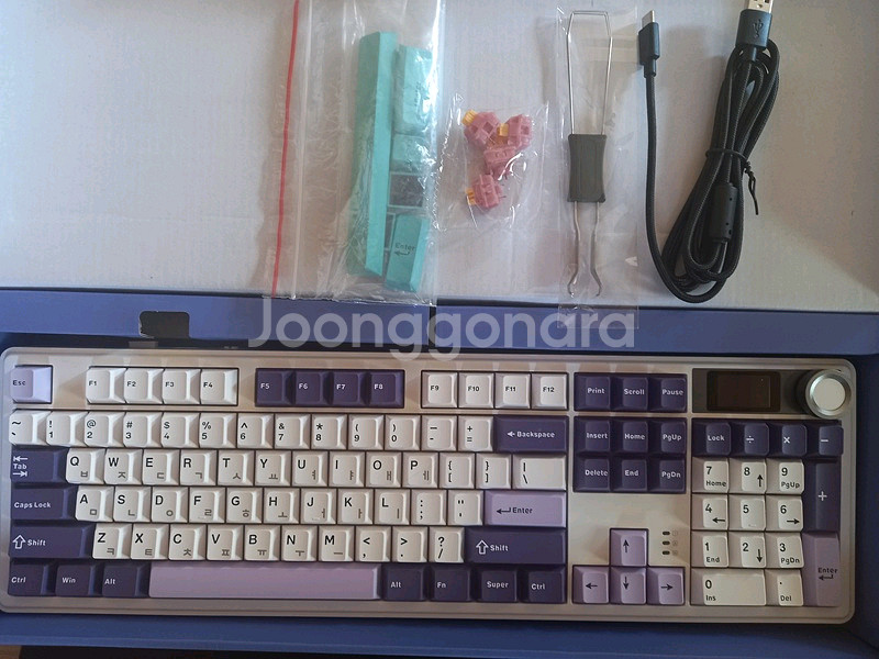 인터픽셀 IPK104 PRO LCD 기계식 키보드--3