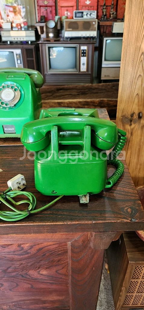 녹색 다방공중전화기--5