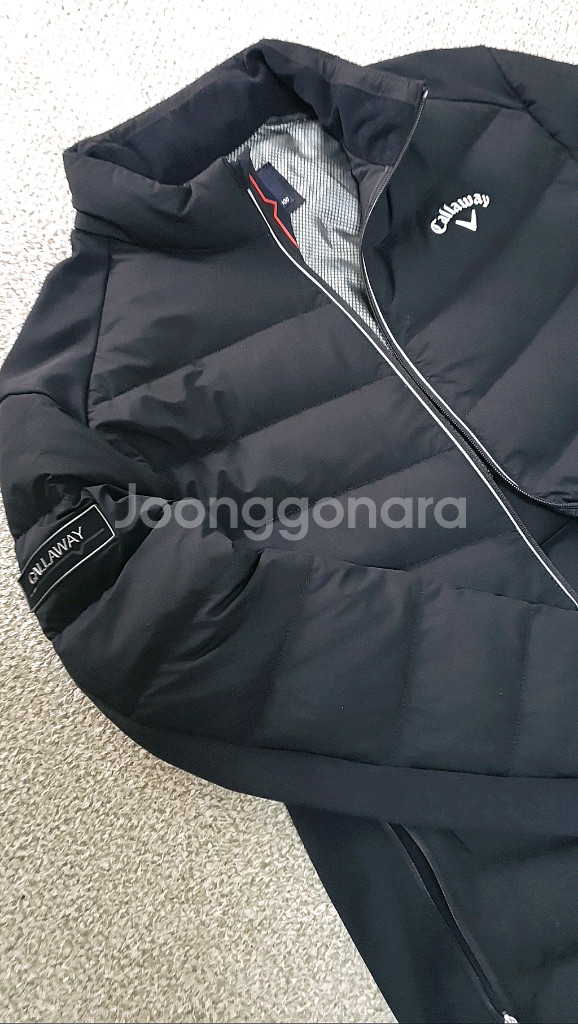 캘러웨이 정품 구스다운 경량 스윙패딩 자켓 판매 합니다--1