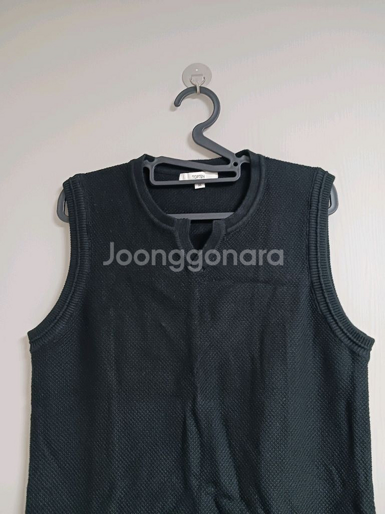 (새상품)탑텐 와플 니트베스트--3