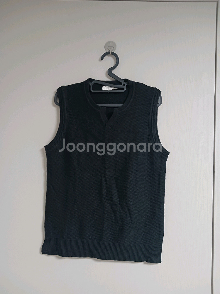 (새상품)탑텐 와플 니트베스트--0