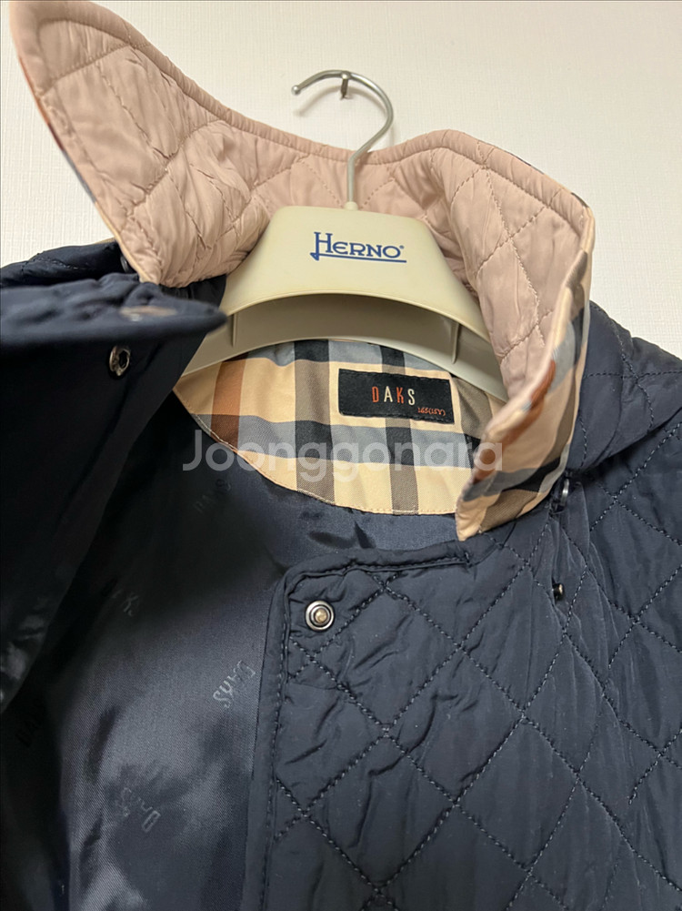 (여아) 닥스 정품 컬팅 점퍼, 네이비--1