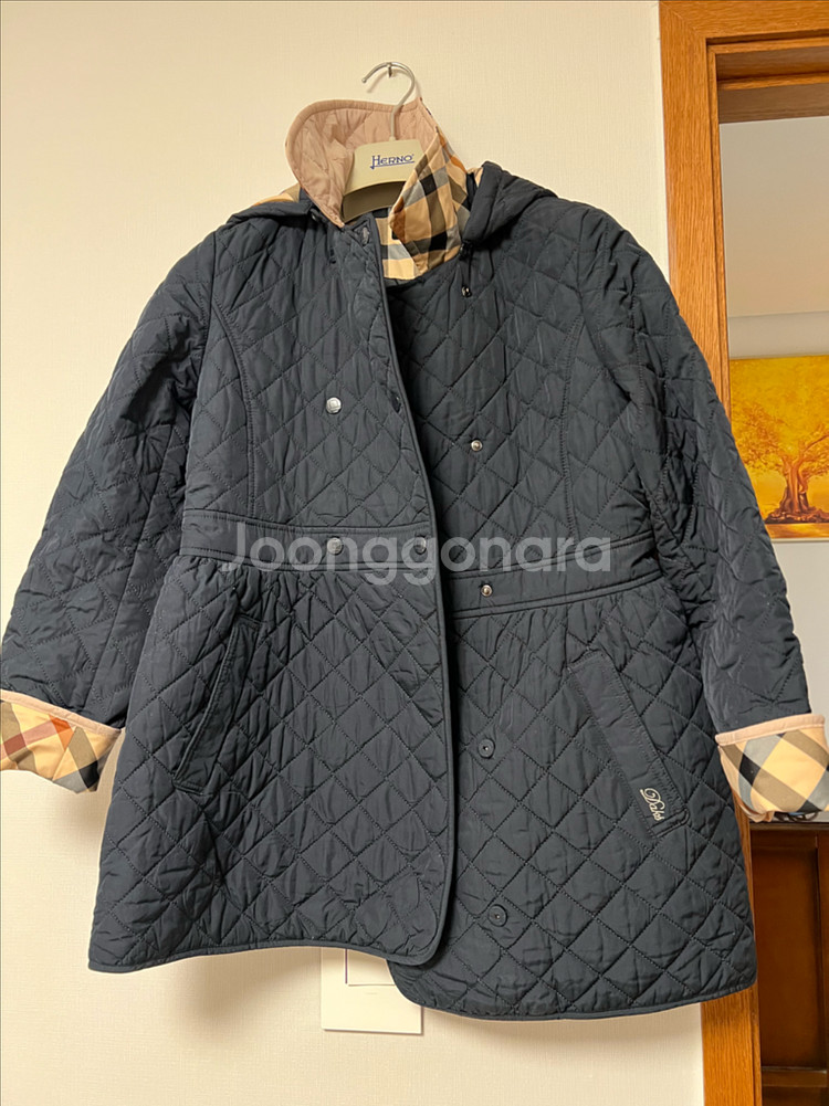 (여아) 닥스 정품 컬팅 점퍼, 네이비--0