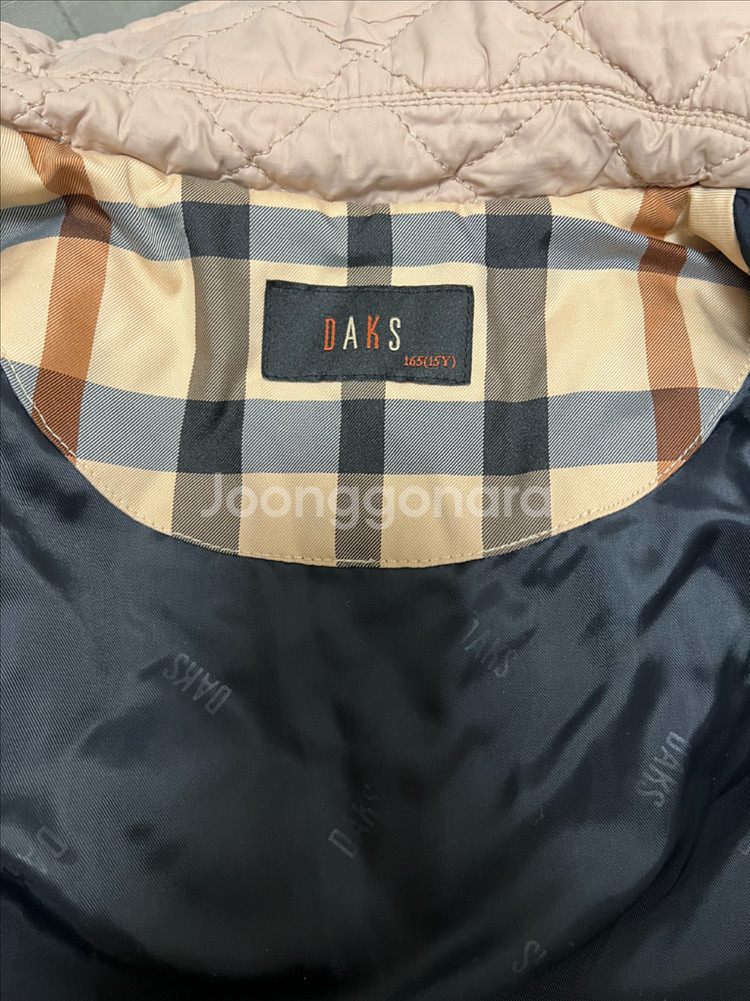 (여아) 닥스 정품 컬팅 점퍼, 네이비--4