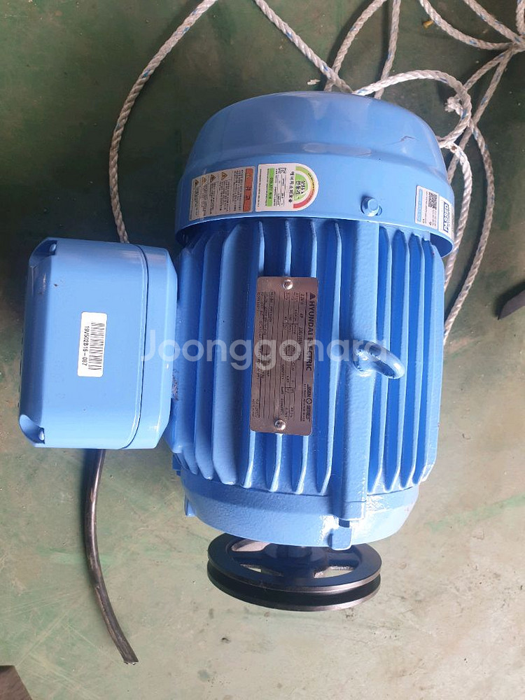 현대일렉트릭 모터 2.2KW(3HP) 4P 220/38--0