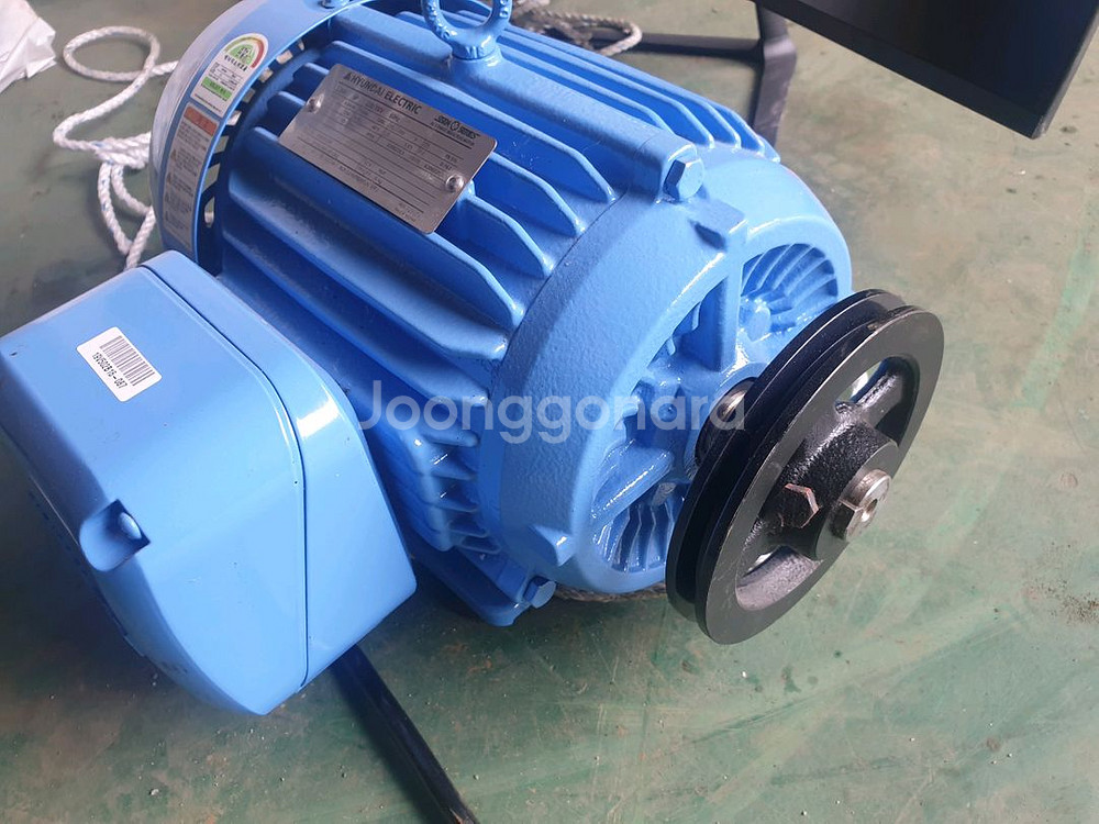 현대일렉트릭 모터 2.2KW(3HP) 4P 220/38--2