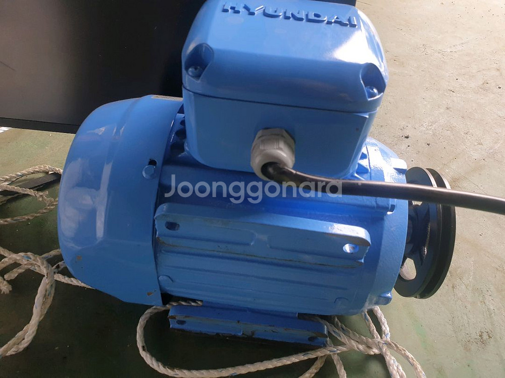 현대일렉트릭 모터 2.2KW(3HP) 4P 220/38--6