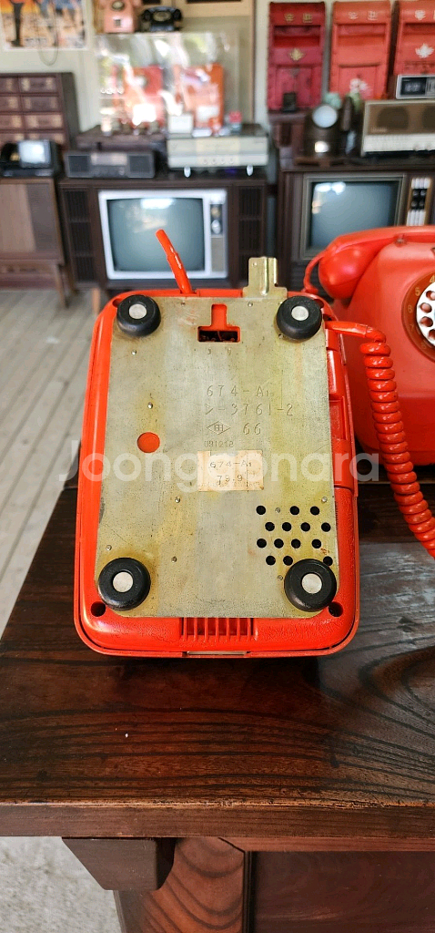 주황색 다방공중전화기--7