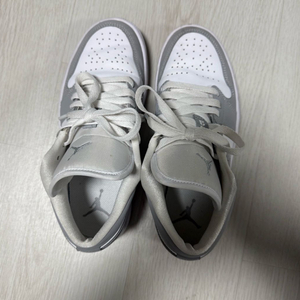 나이키 조던1 울프그레이 로우 240