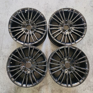 BMW F10 520D 17인치 럭셔리 블랙휠 순정휠