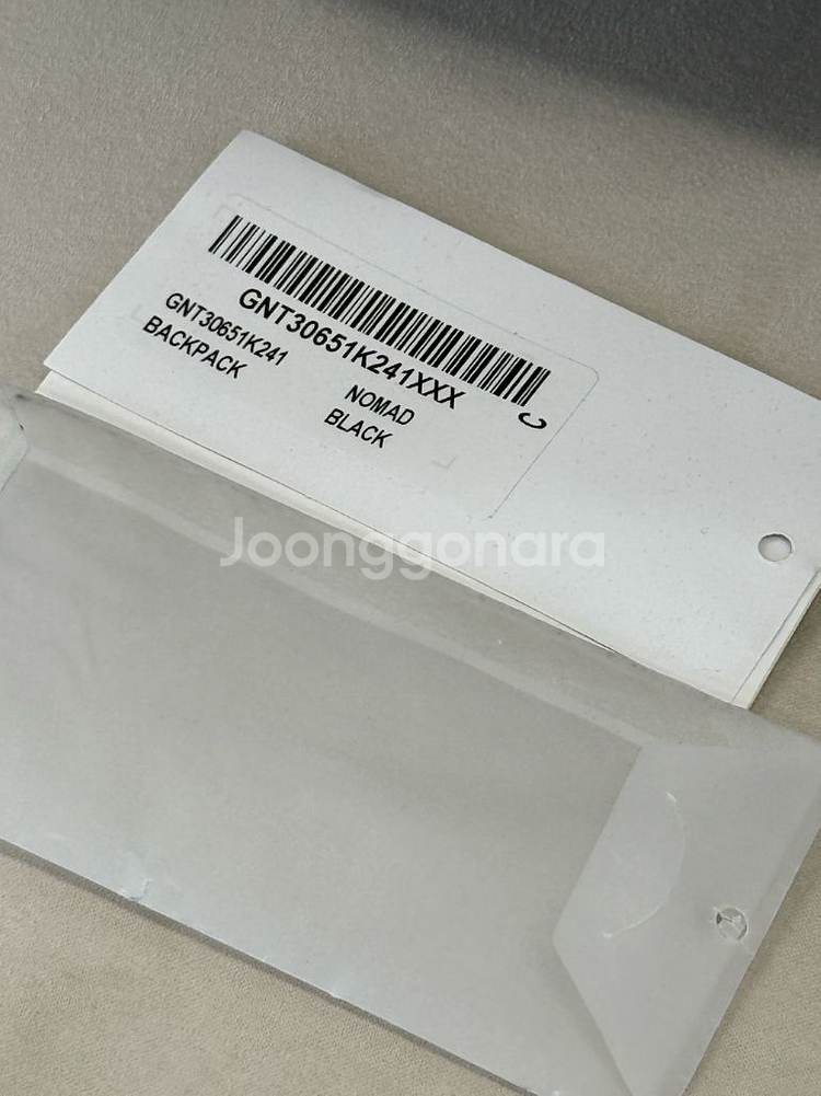 만다리나덕 NOMAD 노마드 백팩 블랙--8