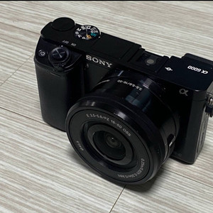 소니 a6000 미러리스 카메라