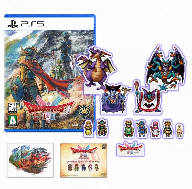 PS5 드래곤퀘스트 1&2 한정판--0