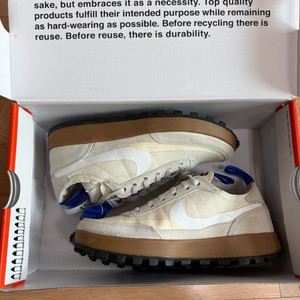 [235]나이키 톰삭스 gps 제너럴퍼포드슈 라이트크림