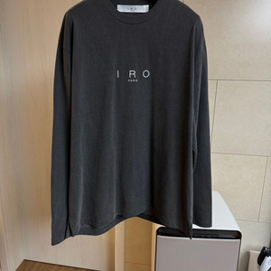 [새제품] IRO PARIS 이로맨 그레이 티셔츠
