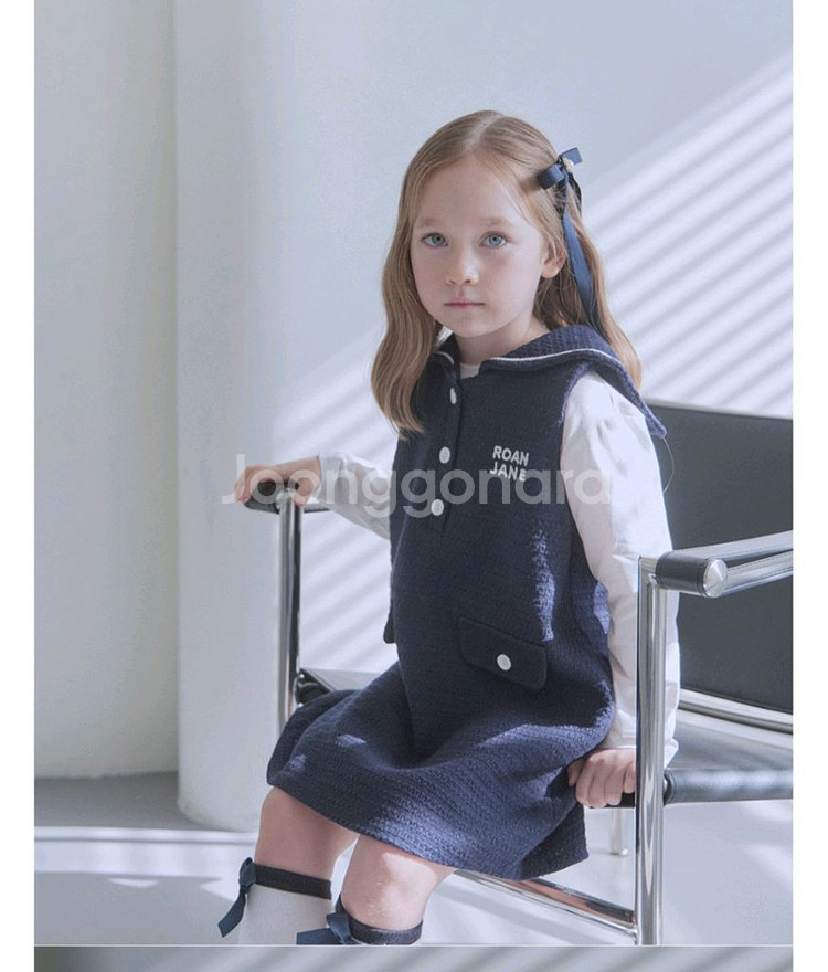 로아앤제인 트위드 원피스 130--4