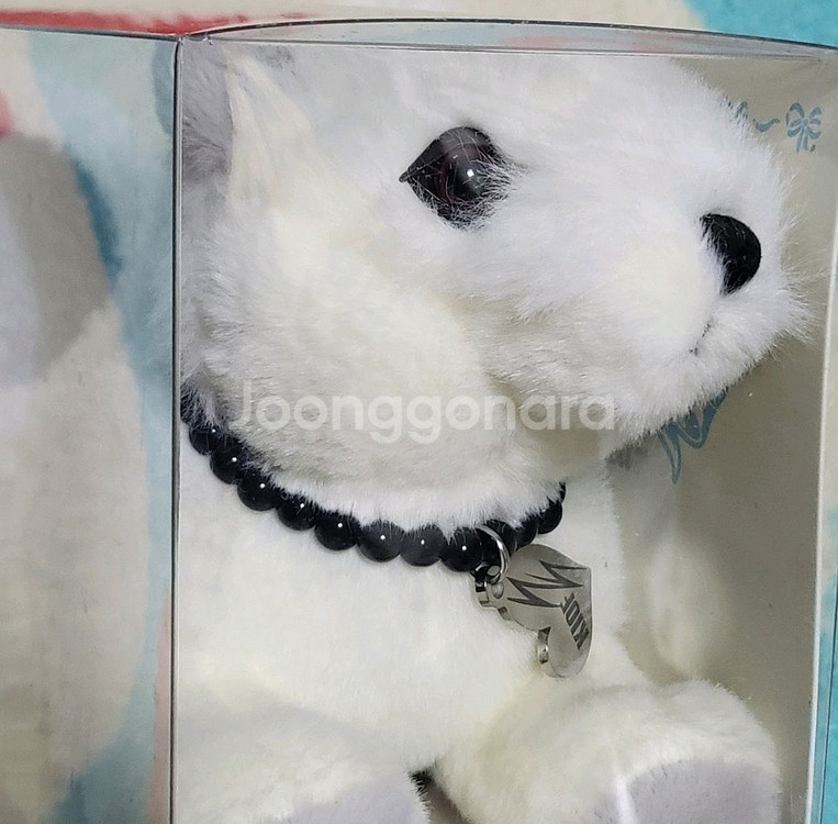 키스오브라이프 미니 늑대 인형 키링--1