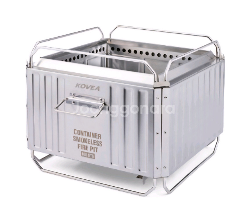 코베아 컨테이너 화로대 이중연소--0