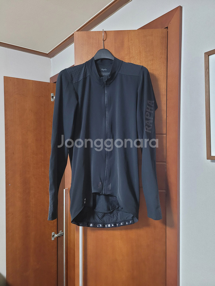 라파 프로팀 긴팔 에어로 져지 블랙, 브라운--0
