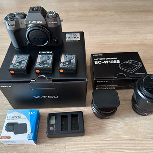 후지필름 X-T50 외 렌즈 2종 일괄
