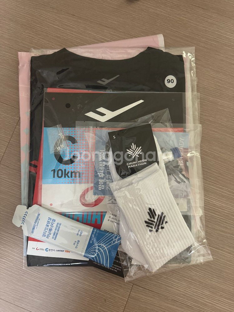 2025년 춘천마라톤 10km 여성 90사이즈,--0