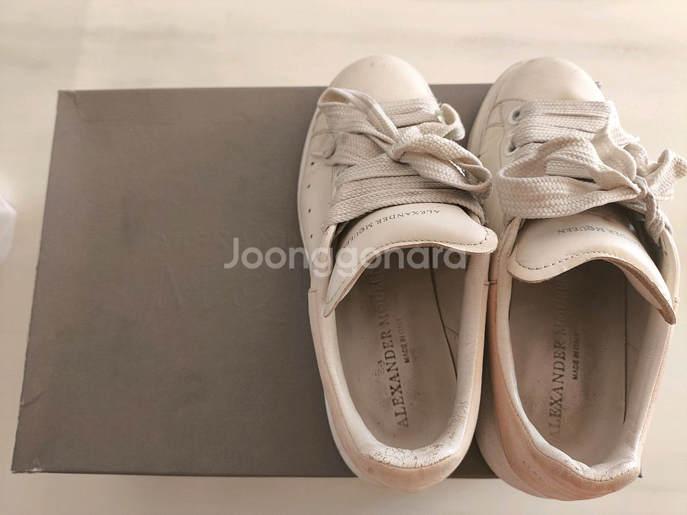 알렉산더맥퀸 오버솔 스니커즈 35 1/2 판매--0