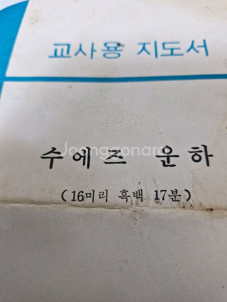 빈티지 1970년대 교육용 16미리 영화 필름--3