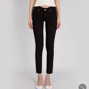 캘빈틀라인진 여성 바디앵클데님 블랙 26