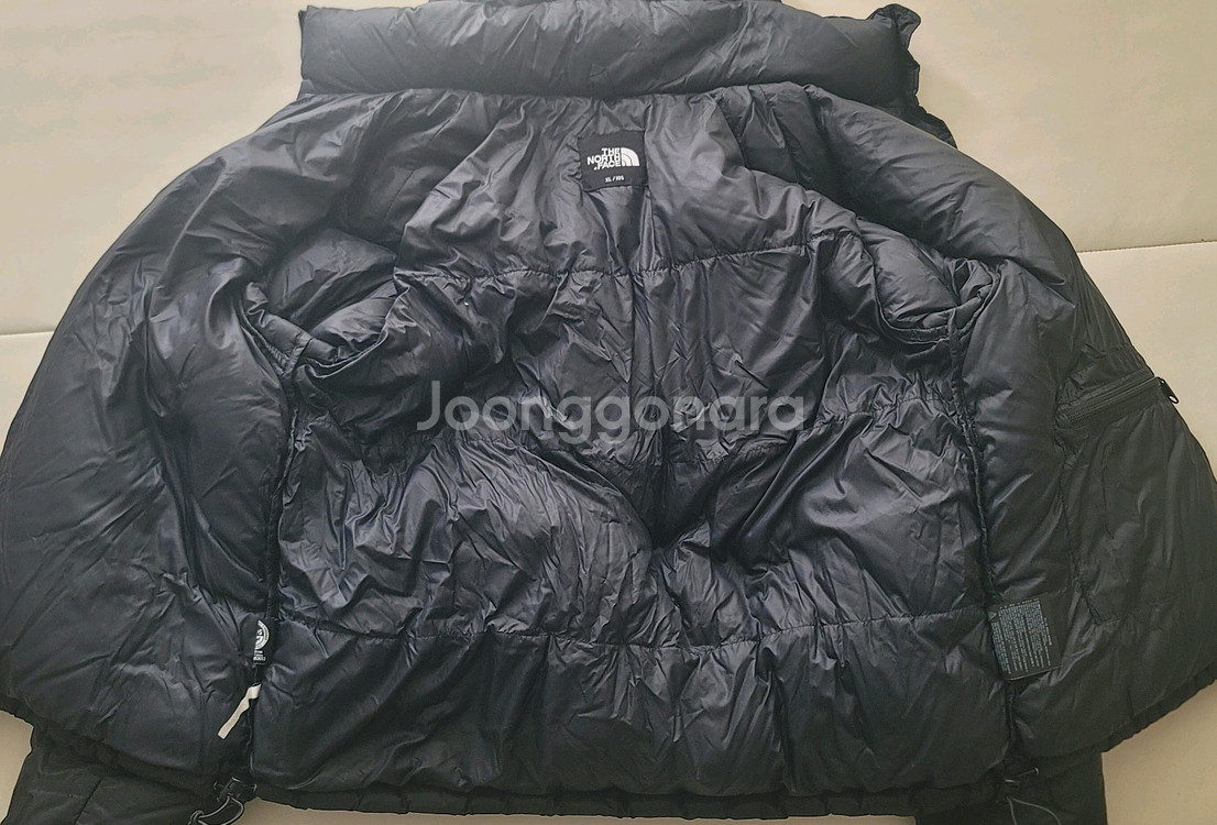 노스페이스 1996 워터쉴드 눕시패딩xl--4