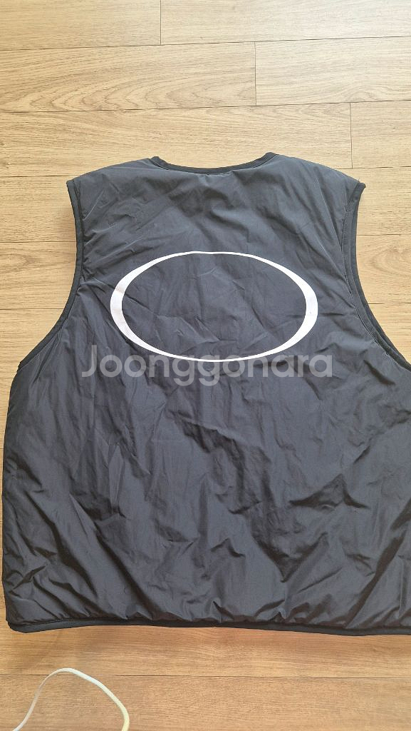 히로 리버시블 체커 베스트 150새것--1